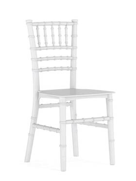Flash Furniture Le-l-7k-wh-gg Child S White Resin Party And Event Chiavari Chair For Residential Use