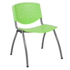 Rutf01agn Flash Furniture Hercules Series Plastic Stack Chair Green