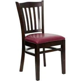 Xudgw08vrtwabuv Flash Furniture Hercules Traditional Vinyl And Wood Slat Back Restaurant Dining