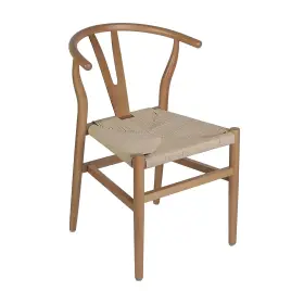 Zh8101ysoaknat Flash Furniture Logan Contemporary Wood And Kraft Paper Dining Chair Oak/natural
