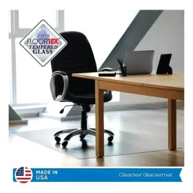65698 Floortex Glaciermat Heavy Duty Glass Chair Mat Hf And Carpets 36 Inch X 42