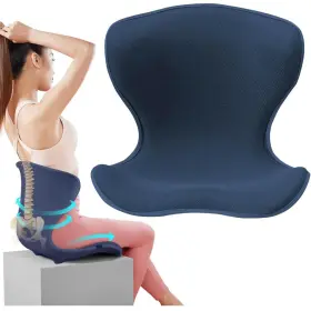 Kg01 Fokon Ergonomic Seat Cushion Lumbar Support Backrest Home Office Chair Posture