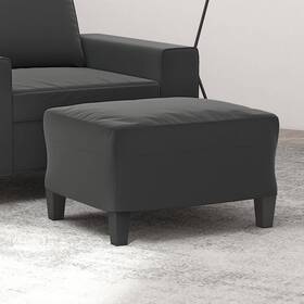 Footstool Dark Gray Microfiber Fabric 720287186465 100% Polyester Plywood