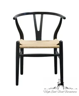 Dc033 Four Hands Furniture Grass Roots Collection Solid Teak Wishbone Back Dining Arm Chair W