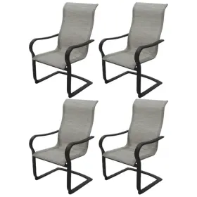 Tv-100325-u-b Four Seasons Courtyard C Spring Fabric With Aluminum Frame Chair 4pk Used