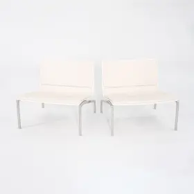 Pl200 Fritz Hansen 2006 Piero Lissoni For Lounge Chair In Cream Leather 4x Avail