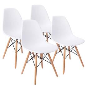 Furmax Ems001 Modern Style Dining Chair Mid Century Dsw Small White