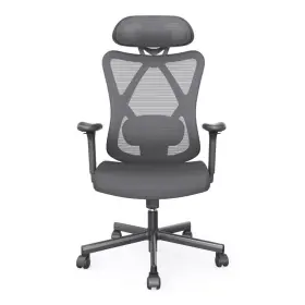 Idf-6031-bk Furniture Of America Indrie Black Fabric Ergonomic Swivel Office Chair