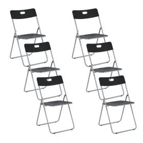 Furniturer 755752198887 Foldable Portable Folding Chairs Waiting Room For Home Office Living