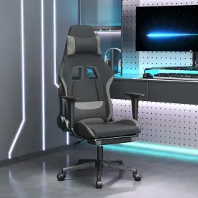 Gaming Chair Black Light Gray 720287229537 And