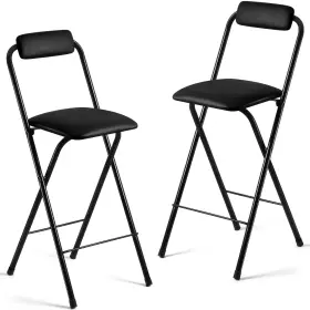 Hod-geelin-0782 Geelin 2 Pcs 25.6 Inch Folding Chairs With Padded Seats - Portable Foldable
