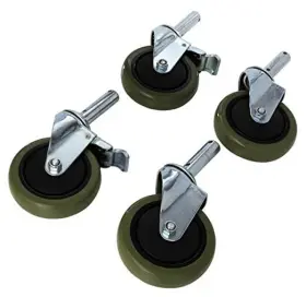7910a-cst Gf Health Products Inc. Lumex Replacement Casters For 7910a-1 And 7915a-1 Shower Chairs Pack Of 2