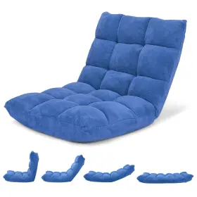 Gt57991-hwny Giantex Floor Chair With Back Support 14 Adjustable Position Padded Sleeper Bed Co