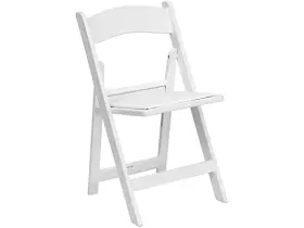 Global Industrial 812581017984 Folding Chairs White