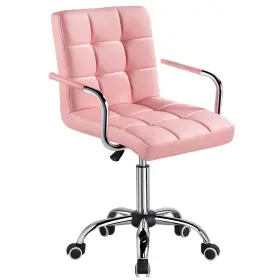 Gl5fn10002 Globalbid Office Chair Height Adjustable Mid Back Task On Wheels With Armrests Used