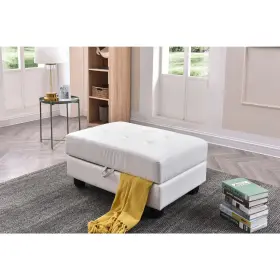 G307-o Glory Furniture Revere White Ottoman