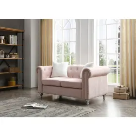 G864a-l Glory Furniture Pink Loveseat