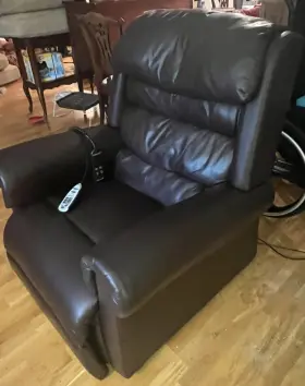 Pr448-med Golden Technologies Titan Lift Chair Recliner Lumbar Headrest - Maple