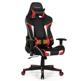 Ghmhsku00923 Goplus Gaming Chairs 29 Inch W Faux Leather Ergonomic Adjustable Height Multi-colored