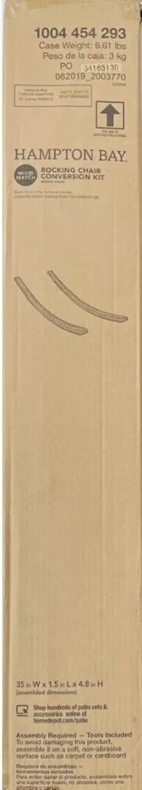 1004454293 Hampton Bay Rocking Chair Mix& Match Conversion Kit