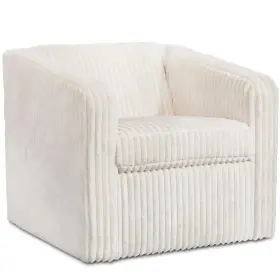 Hff26369ds Harp And Finial Sandoval Ivory/corduroy Accent Chair