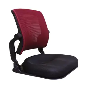 Hihip 632726280109 Patented Floor Chair With Back Support - Foldable Orthopedic Chai