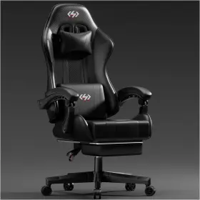 Dyyp07 Hldirect Gaming Chair With Footrest Video Game Ergonomic Computer