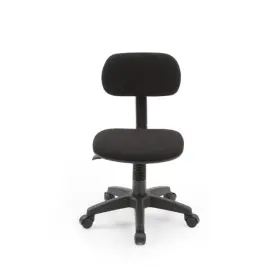 Mpn-303940504363 Hodedah Office Chair Small Black Fabric Task Swivel Seat Armless Adjustable Height