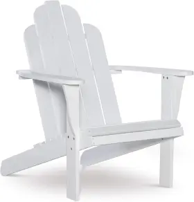 Amzn0637 Home Decor Pasco White Adirondack Chair