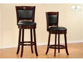 Home Elegance 1131-24s Shapel Swivel Counter Height Chair One