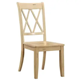 Homelegance 782359496597 Dining Chair Set Of 2 Buttermilk