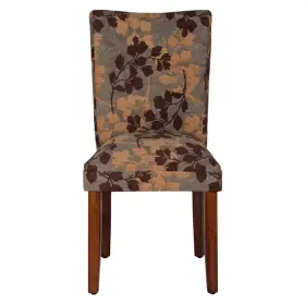 51587484 Homepop Parsons Dining Chair Brown/tan -