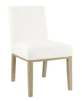 Homepop 655258862780 Kolbe Upholstered Dining Chair - Stain-resistant Woven Fabric 19.5 Inch Seat Hei