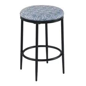 Homepop 655258864227 Upholstered Metal Barstool Fabric Side Chairs For Dining Room Kitch