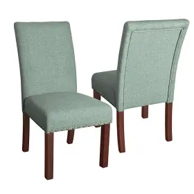 Homepop 655258864913 Home Decor Classic Upholstered Parsons Dining Chairs Set Of 2 Acc