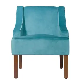 Homepop 655258865125 Home Decor Upholstered Classic Swoop Arm Accent Chair Chairs For L