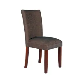 K1136-f772 Homepop Classic Parsons Dining Chair Single Pack Textured Brown