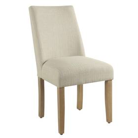 Homepop K7702-f2338-v Home Decor Upholstered Modern Curved Back Dining Chair Single