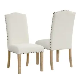 K8733-f2067-v Homepop Home Decor Classic Upholstered Parsons Dining Chairs Curver Top Ch