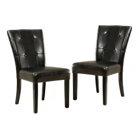Amjeg-5088tdy4 Homes Inside Out Javernik Contemporary Wood Dining Chair Set Of 2 Espresso