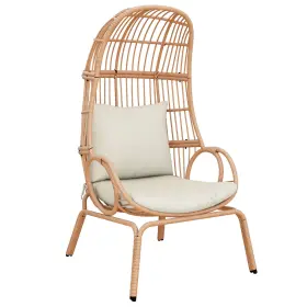 Beysh19sfr Homiflex Indoor Outdoor Egg Chair Patio Wicker Basket With High Back And Cushion Backyard