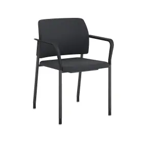 Honsgs6fesx23pa Hon Accommodate Vinyl Upholstered Guest Stacking Chair Basalt/textured Charcoal