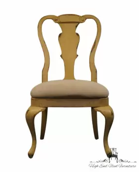 5004-75410 Hooker Furniture Cream / Off White Painted Contemporary Shabby Chic Splat Bac
