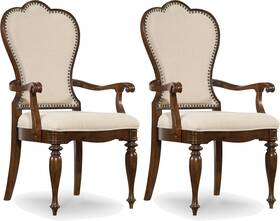 Hooker Furniture 5381-75400 5381-75400-single 42-1/4 Inch Tall Fabric Dining - Wood