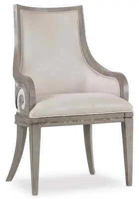5603-75400-single Hooker Furniture 5603-75400-ltbr Sanctuary 24 Inch W Arm Oak Veneer - Shimmering
