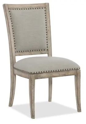 5750-75410-single Hooker Furniture 5750-75410-ltwd Boheme 21 Inch W Fabric Dining - Mercantile White