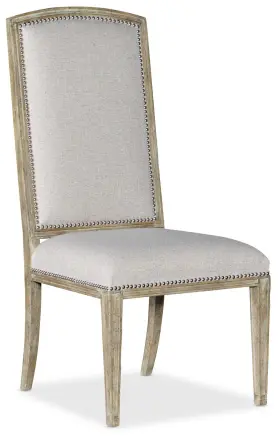 5878-75410-80-single Hooker Furniture 5878-75410-80 Castella 22 Inch W Fabric Dining - Antique