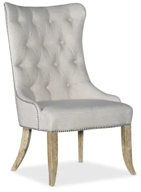 5878-75511-80-single Hooker Furniture 5878-75511-80 Castella 27 Inch W Tufted Fabric - Antique