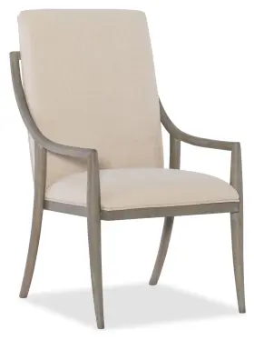 6050-75500-single Hooker Furniture 6050-75500-gry 23-1/4 Inch W Rubberwood Framed - Beige / Greige