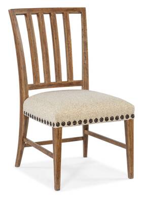 Hooker Furniture 6700-75410-80 Big Sky Wood Framed Dining Chair - Vintage